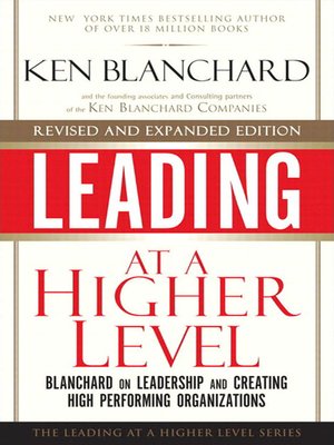 Leading at a Higher Level - ebook
